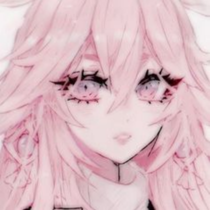 pink anime girl Roblox decal