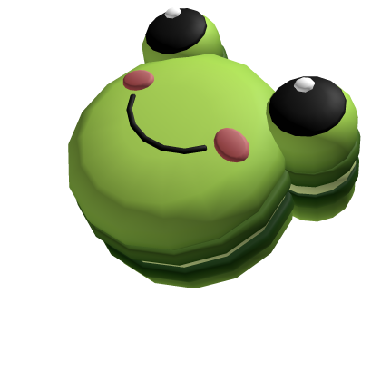 Cute Macaron Frog (Green) Roblox item