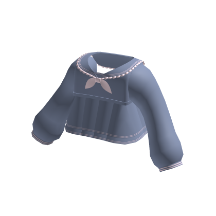 kawaii school uniform sailor dress in navy blue thumbnail