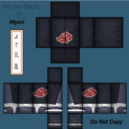 Akatsuki Shirt Roblox decal