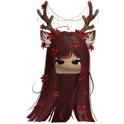 Ethereal Christmas Fairy Fawn Hair w/ Antlers