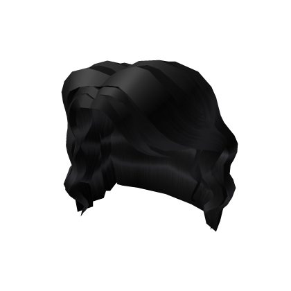 Short Wavy Black Hair