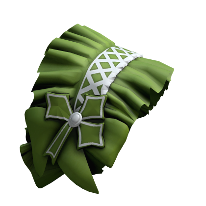 Cute Light Green Lolita Headband  Roblox item