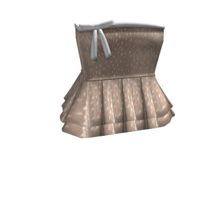 Cute White Fawn Dress 3.0 Roblox item