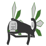 Halloween Gravestone Valkyrie