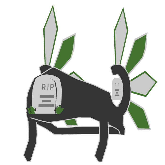Halloween Gravestone Valkyrie
