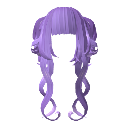 Lavender Purple Twintails Roblox item