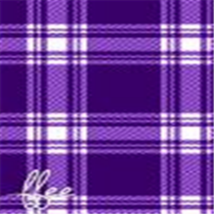 Purple Plaid Roblox decal