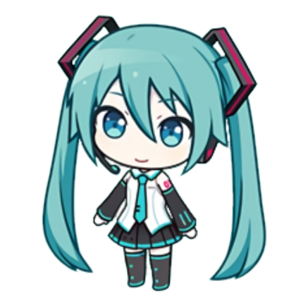 Miku chibi (project sekai) Roblox decal