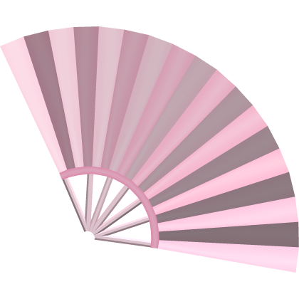 . ‿ ♡ cherry blossom fan in pink