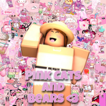 Pink cats and bears :)