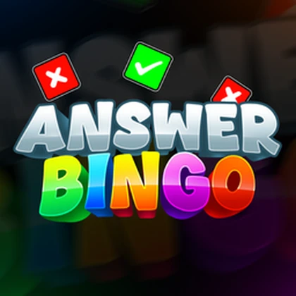 Answer Bingo Roblox group icon