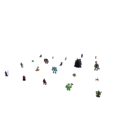 Fantasy Monsters Pack (22 Creatures)
