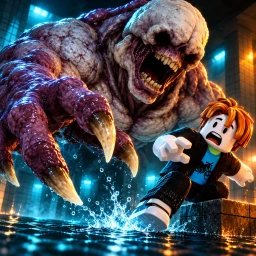 DONT SPLASH 👁️ Play as the MONSTER 🎃 icon