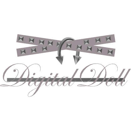 alt doll studded clip w septum in pink