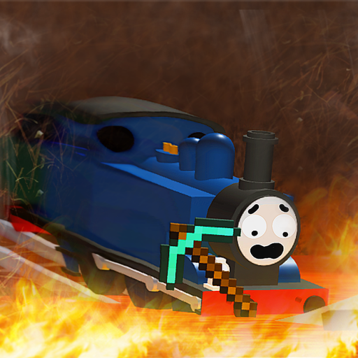 🌋 Drive Trains in to Lava 🌋 official Roblox game thumbnail