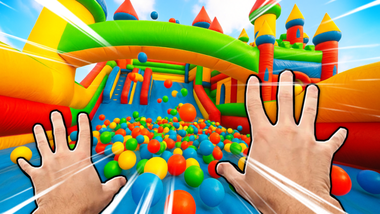 Bouncy Castle Jump Obby screenshot 2