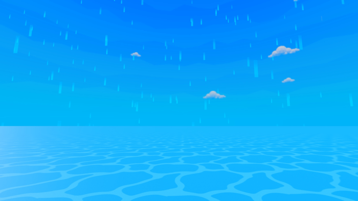 Low Poly Rain preview 1
