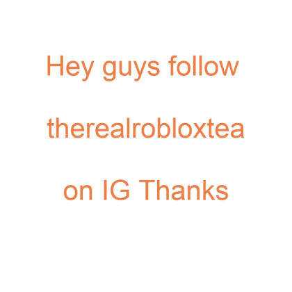 Follow me on lG Roblox decal
