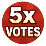 5x votes