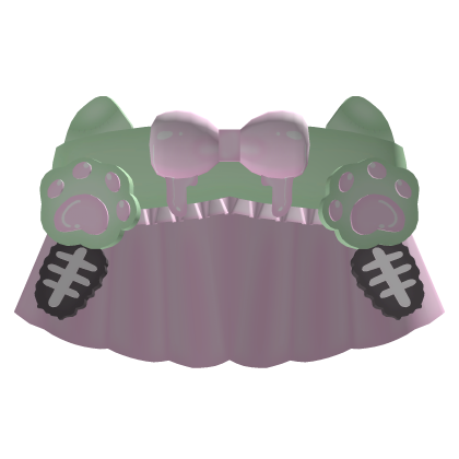 ᰔcutesy zombie zom cat top