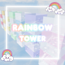 Pastel Rainbow Stage Tower! 🌈