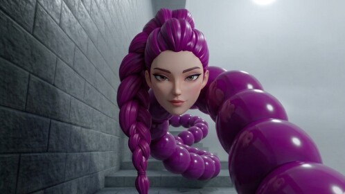 Climbing the Creepy K-pop Demon Hunters Tower