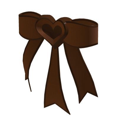Brown Coquette Bow for Korblox