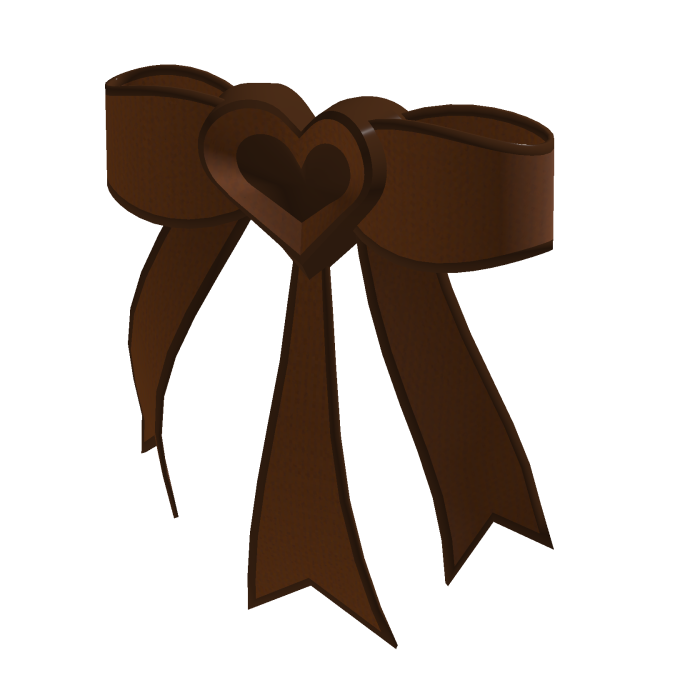 Brown Coquette Bow for Korblox