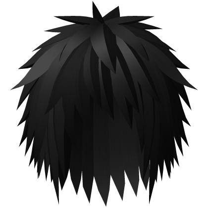 black emo hair 29. Roblox item
