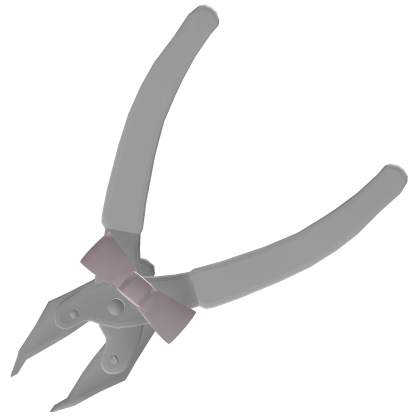 pliers white meow sweet with bow Roblox item
