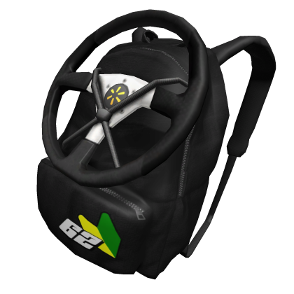 Steering wheel backpack top