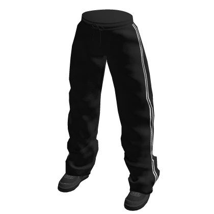 Three Striped Pants Black 1 Roblox Item Rolimon s