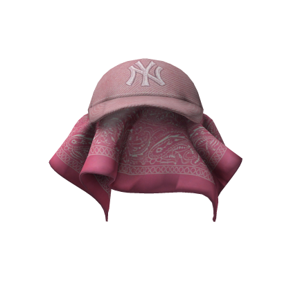 Pink Bandana Cap | Y2K Streetwear