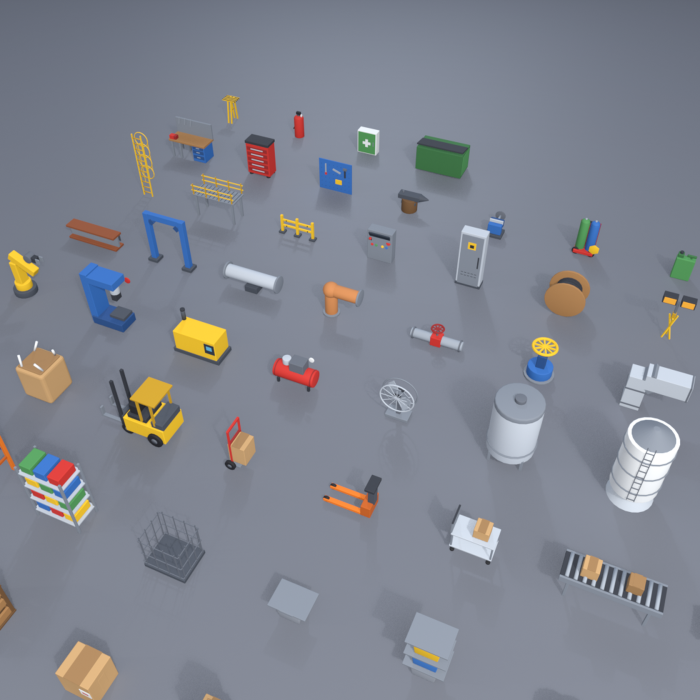 Low Poly Industrial Props Pack Warehouse x60 preview 5