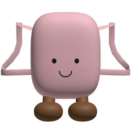 Pink Jellycat Marshmallow Plushie Backpack [1.0]