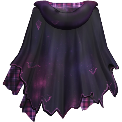 Distressed Torn Cape