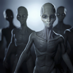 Outer space creatures