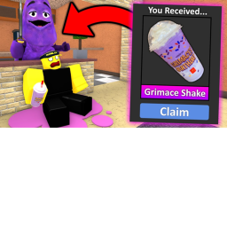 GRIMACE SHAKE CART RIDE (FUN!)