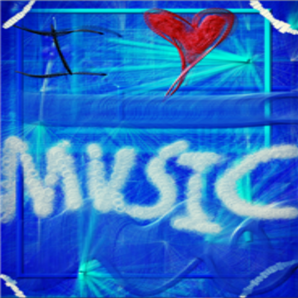 I Heart Music Roblox decal