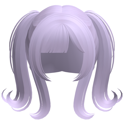 shy jirai kei soft swirly pigtails