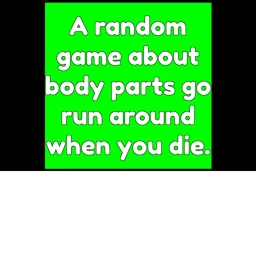 Body parts run away from you icon