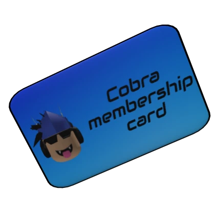 CobraTrade's MemberShip Card Roblox item thumbnail