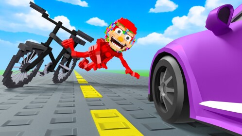Coches vs Brainrots 