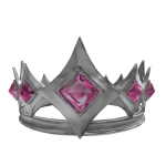 [PBR] Silver & Pink Deepcrest Crown