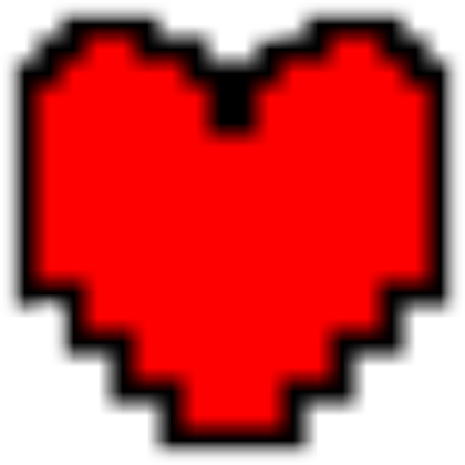 Undertale Heart Roblox decal