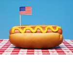 Americans hotdog