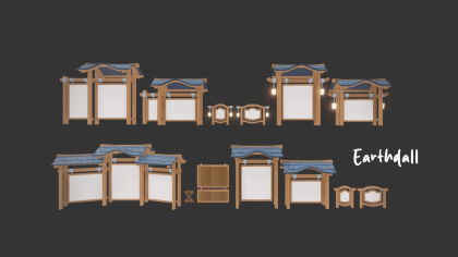 Signboards & Quest Boards [Silvergarden Village] preview 3