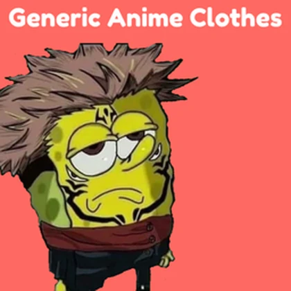 Generic Anime Clothes Roblox group icon