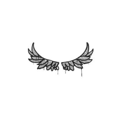 Sealed Graffiti | Take Flight (Shark White) Roblox decal